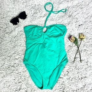 Mossimo halter tie sea foam green bathing suit 🩱